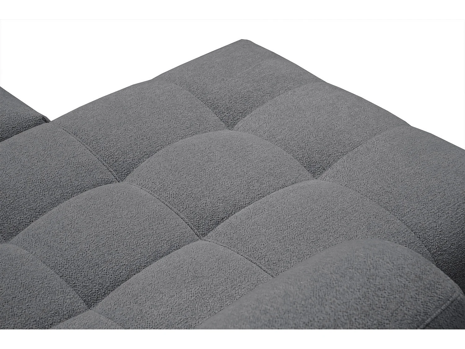 SALVINI Ecksofa 4-Sitzer links, graphit