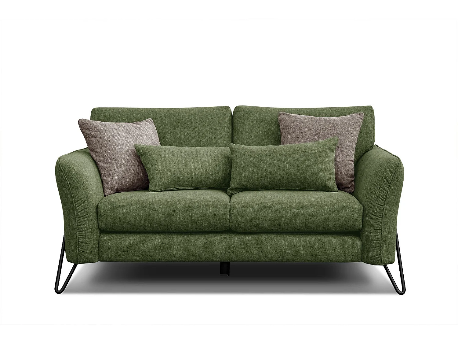 LOREM Sofa 2-Sitzer, olive