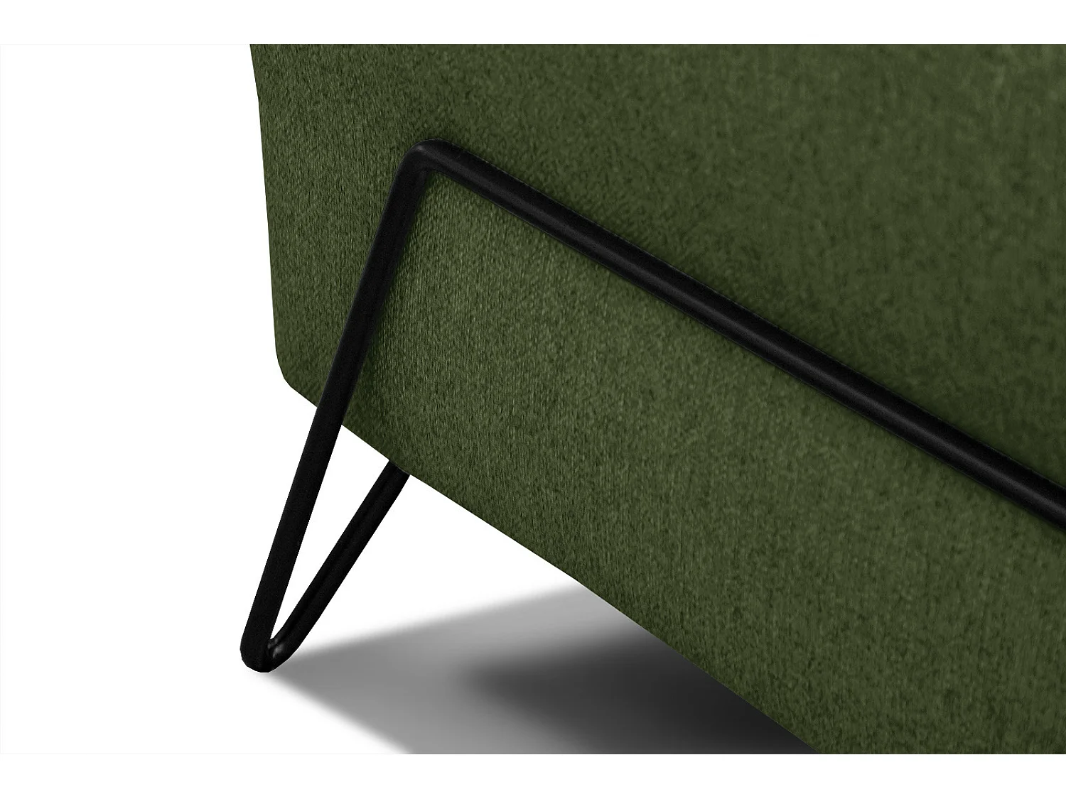 LOREM Sofa 2-Sitzer, olive