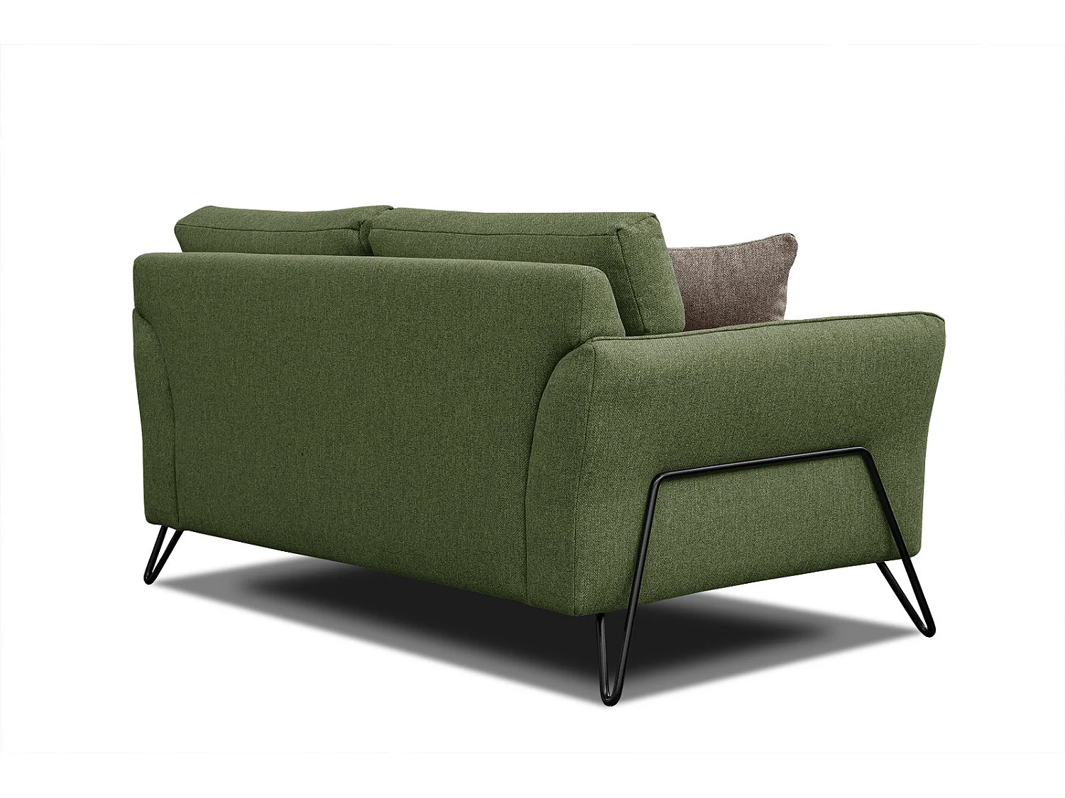 LOREM Sofa 2-Sitzer, olive
