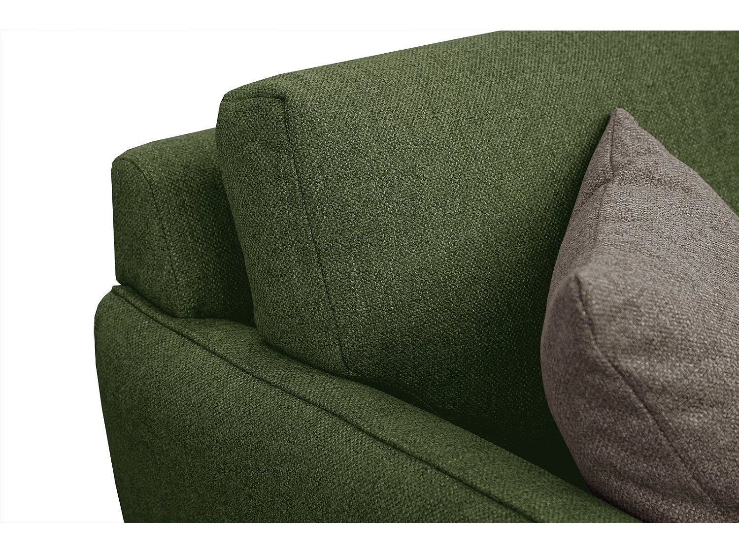 LOREM Sofa 2-Sitzer, olive