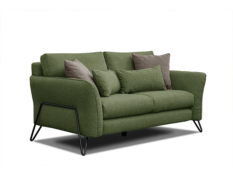 LOREM Sofa 2-Sitzer, olive