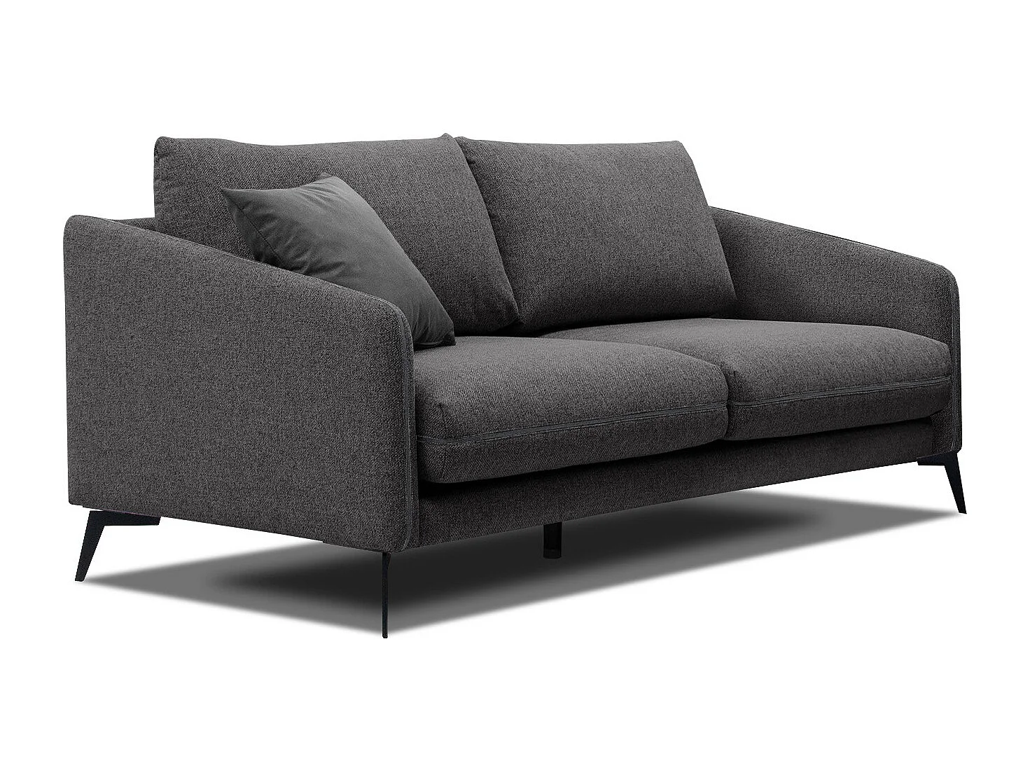 SOGEL Sofa 2,5-Sitzer, graphit