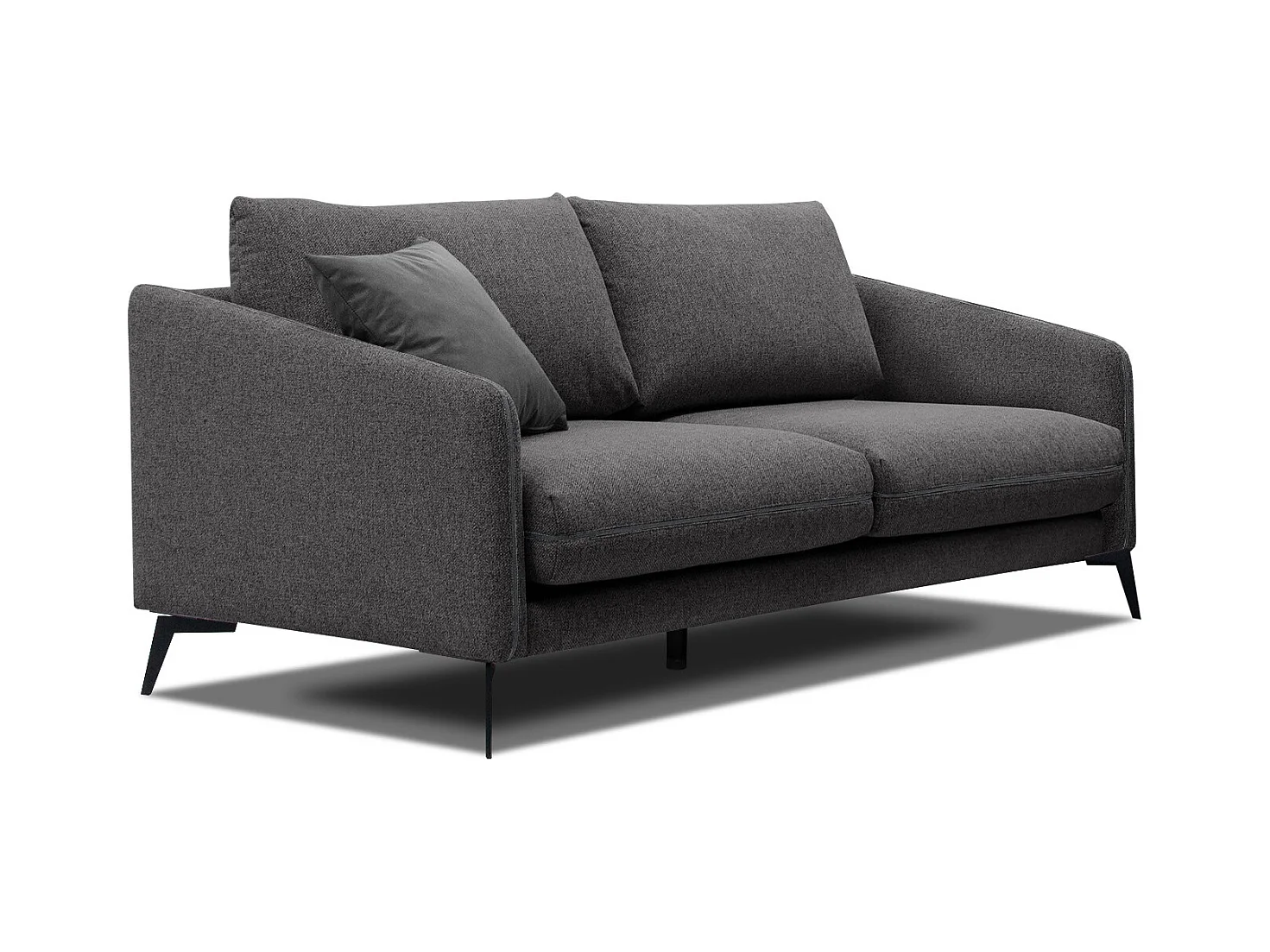 CANAPE SOGEL 2,5-sitzer tissu graphite
