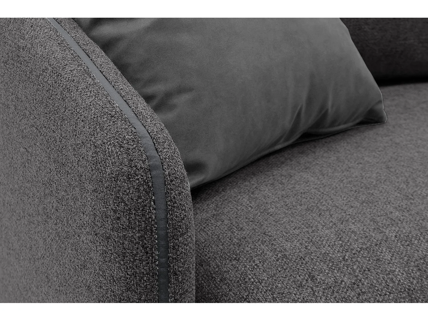 SOGEL Sofa 2,5-Sitzer, graphit