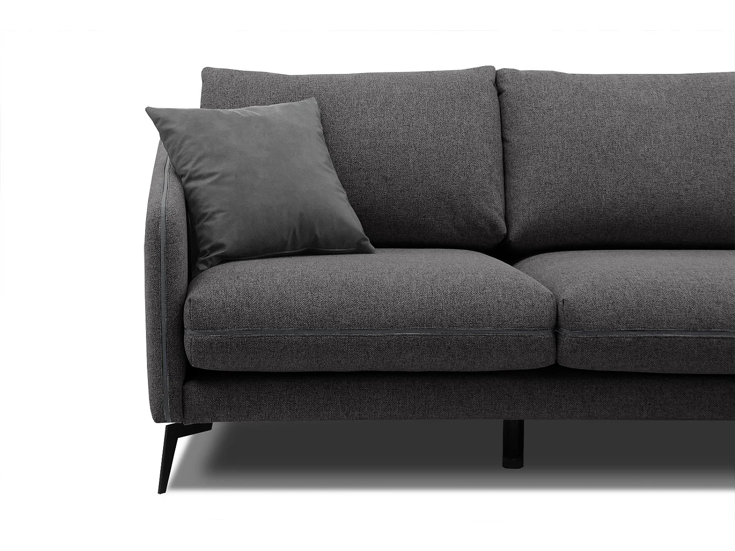 SOGEL Sofa 2,5-Sitzer, graphit