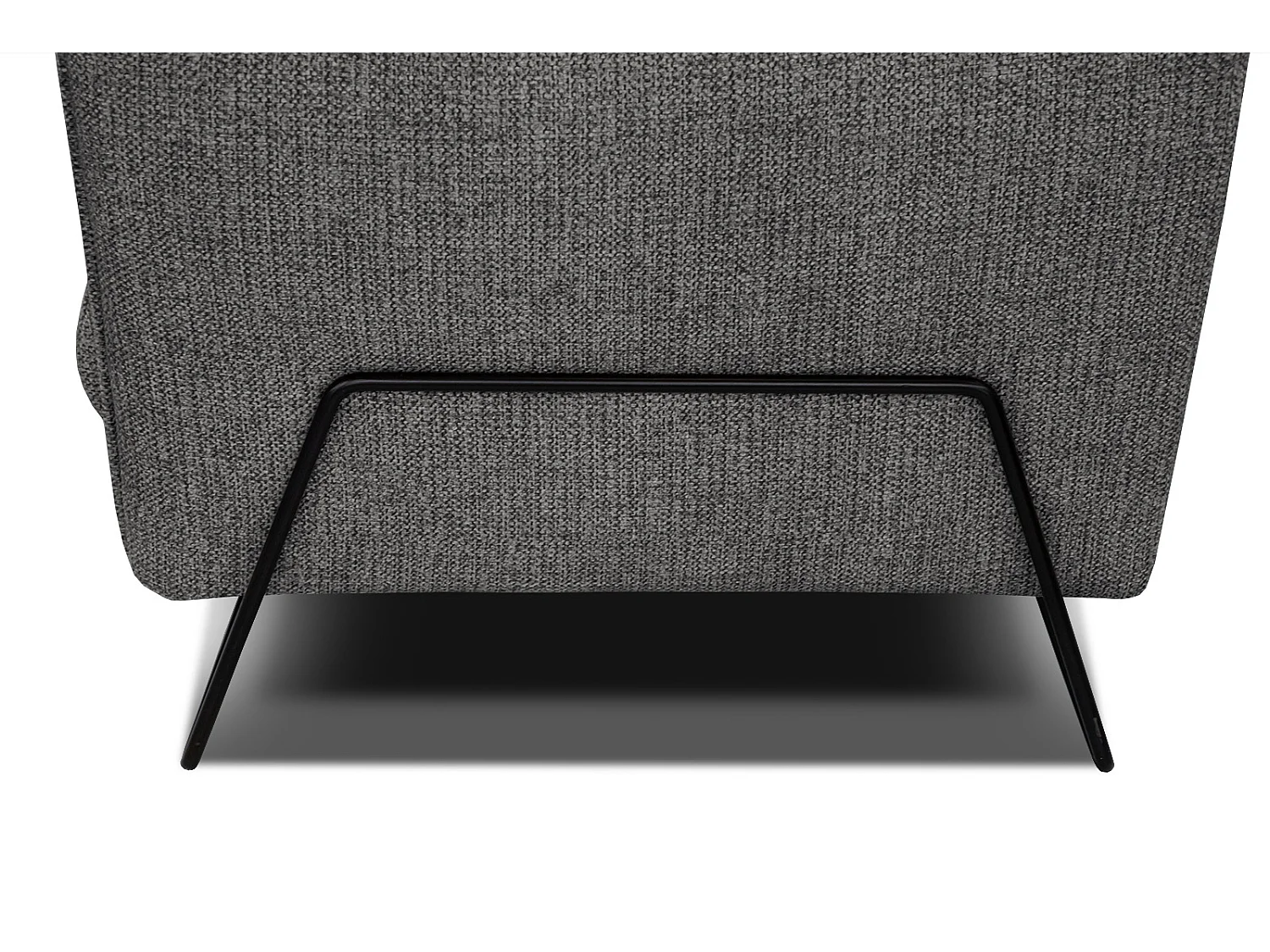 HOSTEN Ecksofa 4-Sitzer links, anthrazit