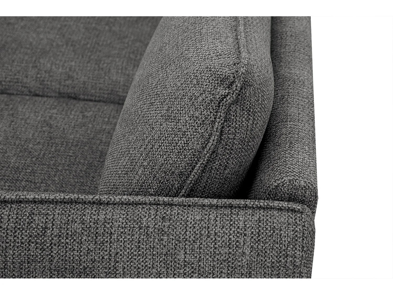 HOSTEN Ecksofa 4-Sitzer links, anthrazit