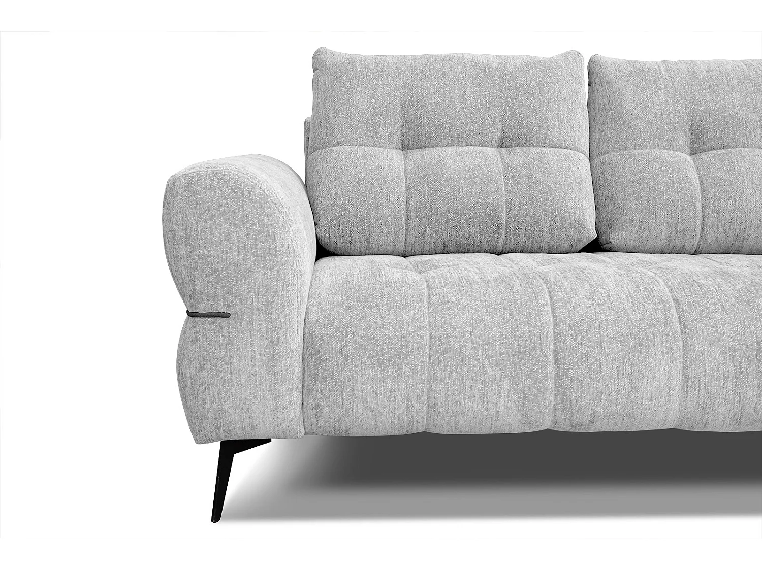 SALVINI Sofa 2,5-Sitzer, hellgrau