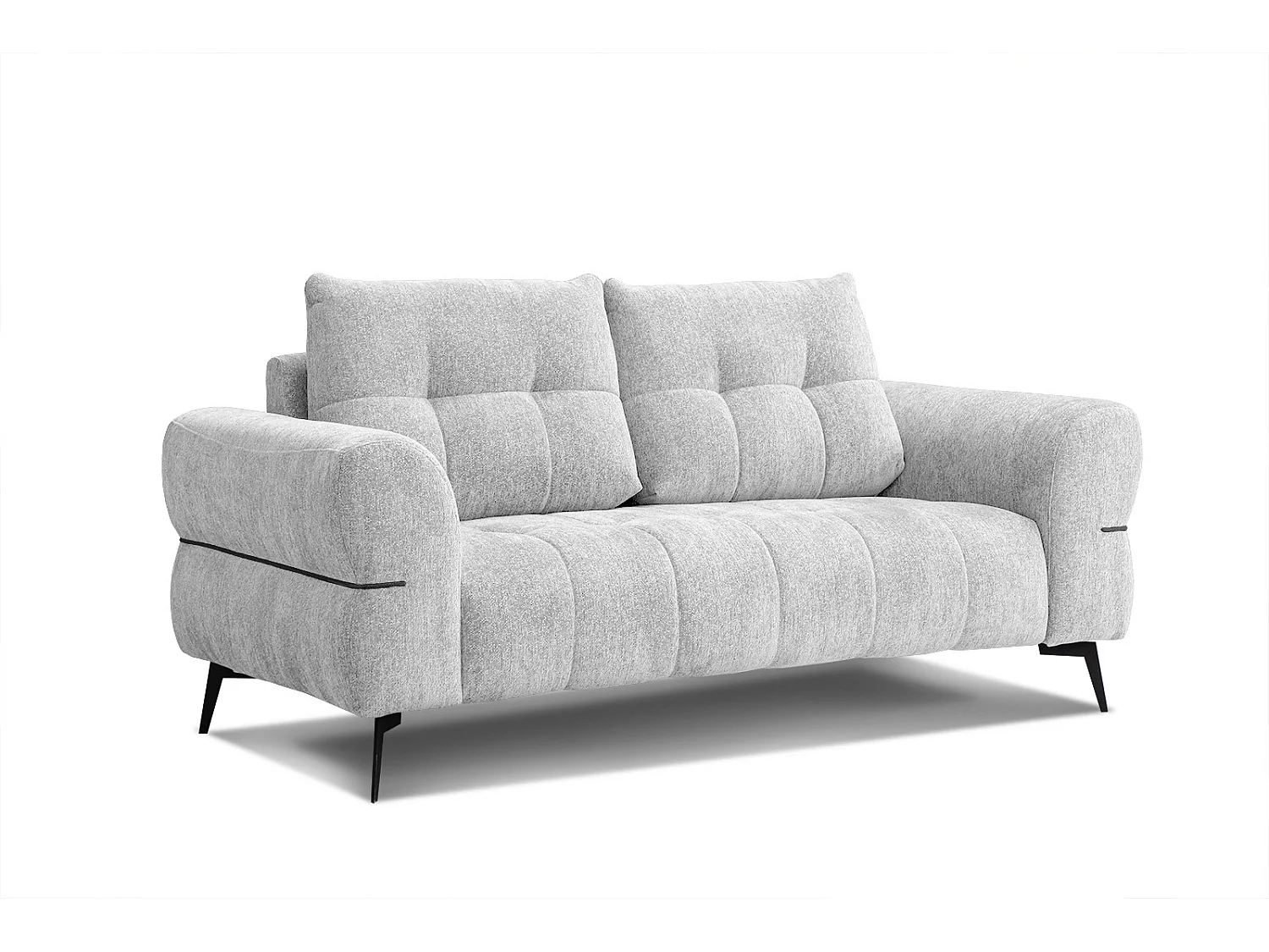 SALVINI Sofa 2,5-Sitzer, hellgrau