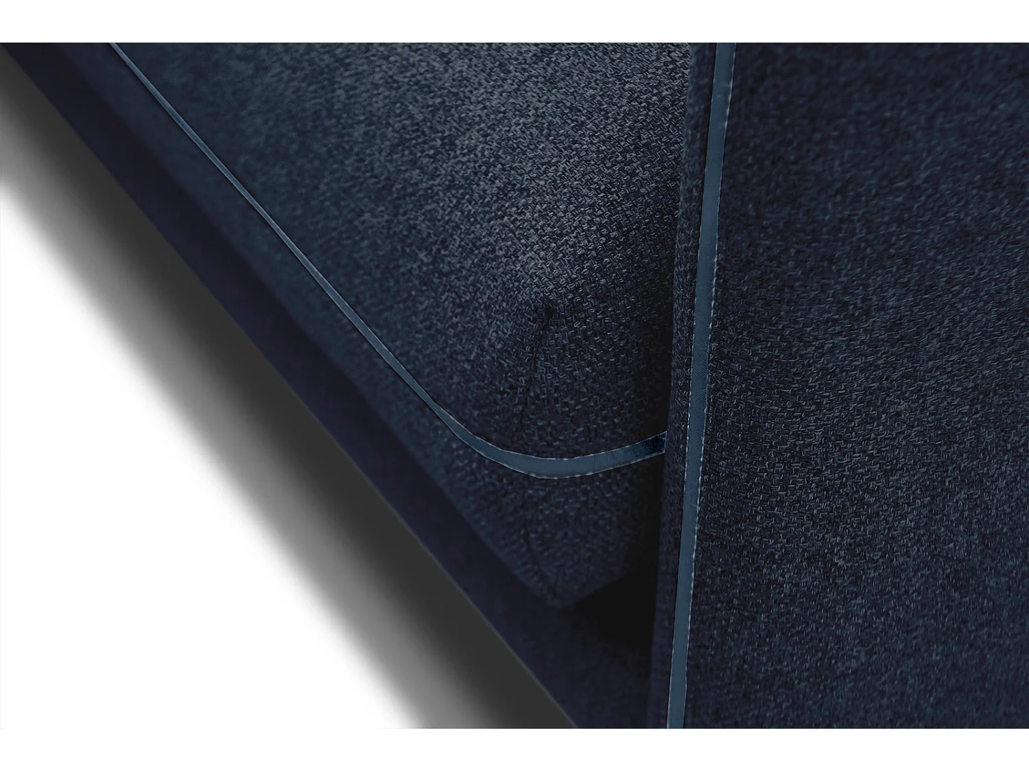 SOGEL Ecksofa 4-Sitzer links, marineblau