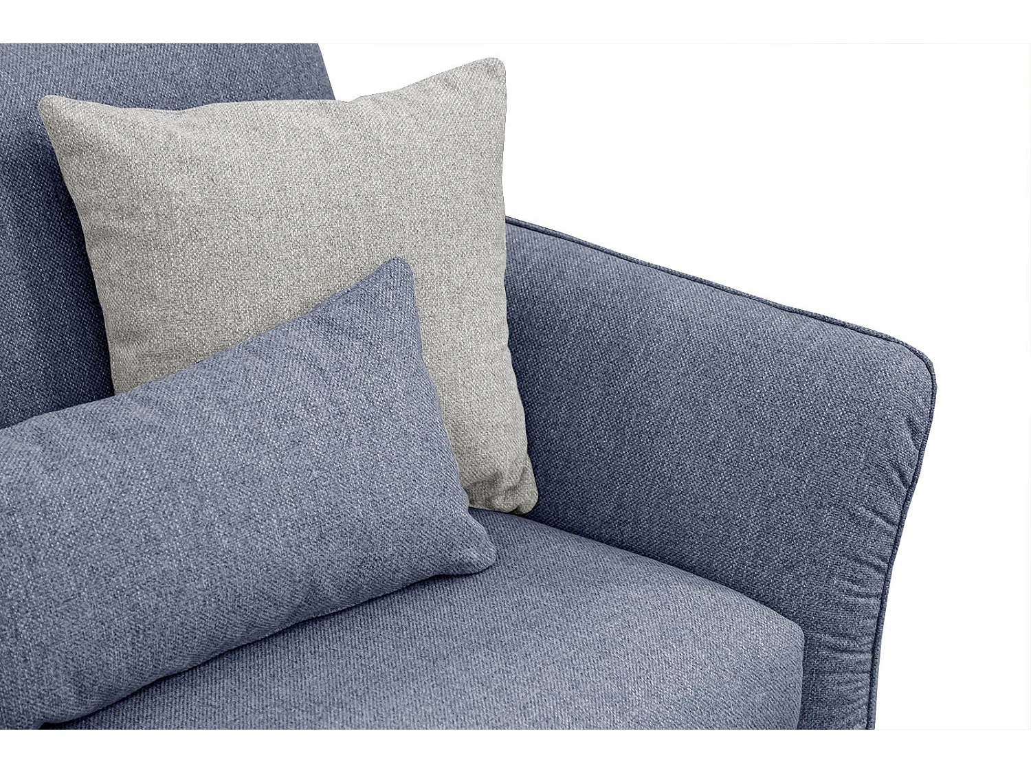 LOREM Sofa 2-Sitzer, hellblau