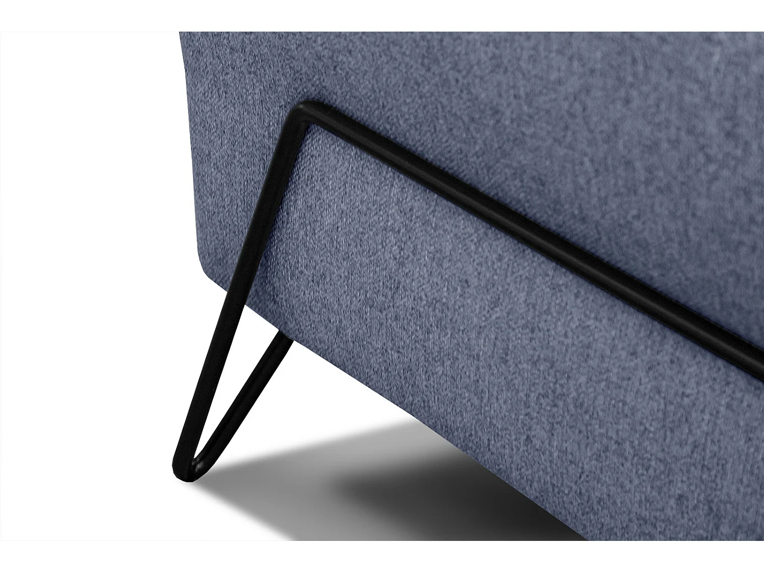 LOREM Sofa 2-Sitzer, hellblau