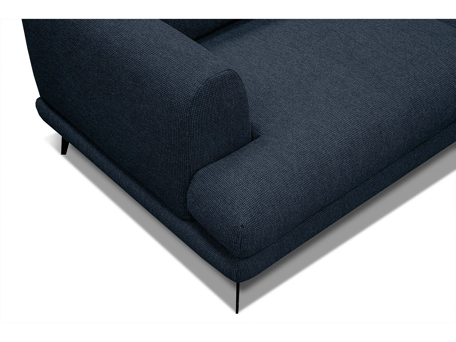 ADRIA Ecksofa 4-Sitzer rechts, marineblau