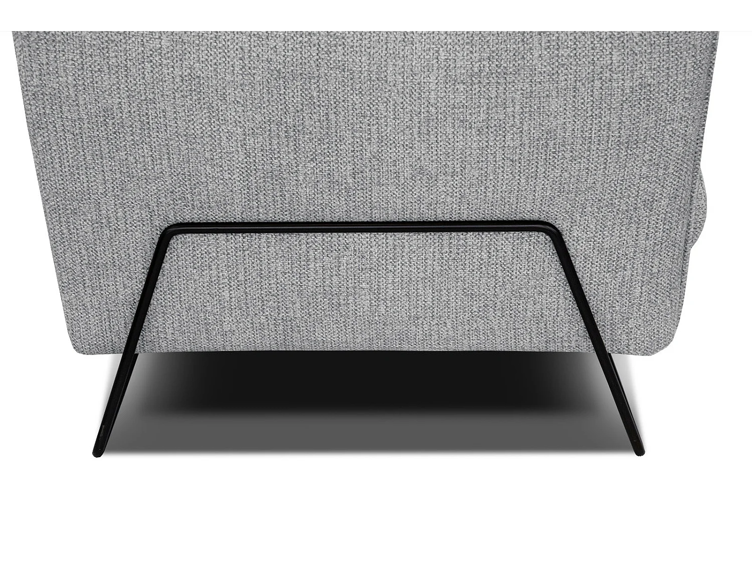 HOSTEN Ecksofa 4-Sitzer rechts, grau