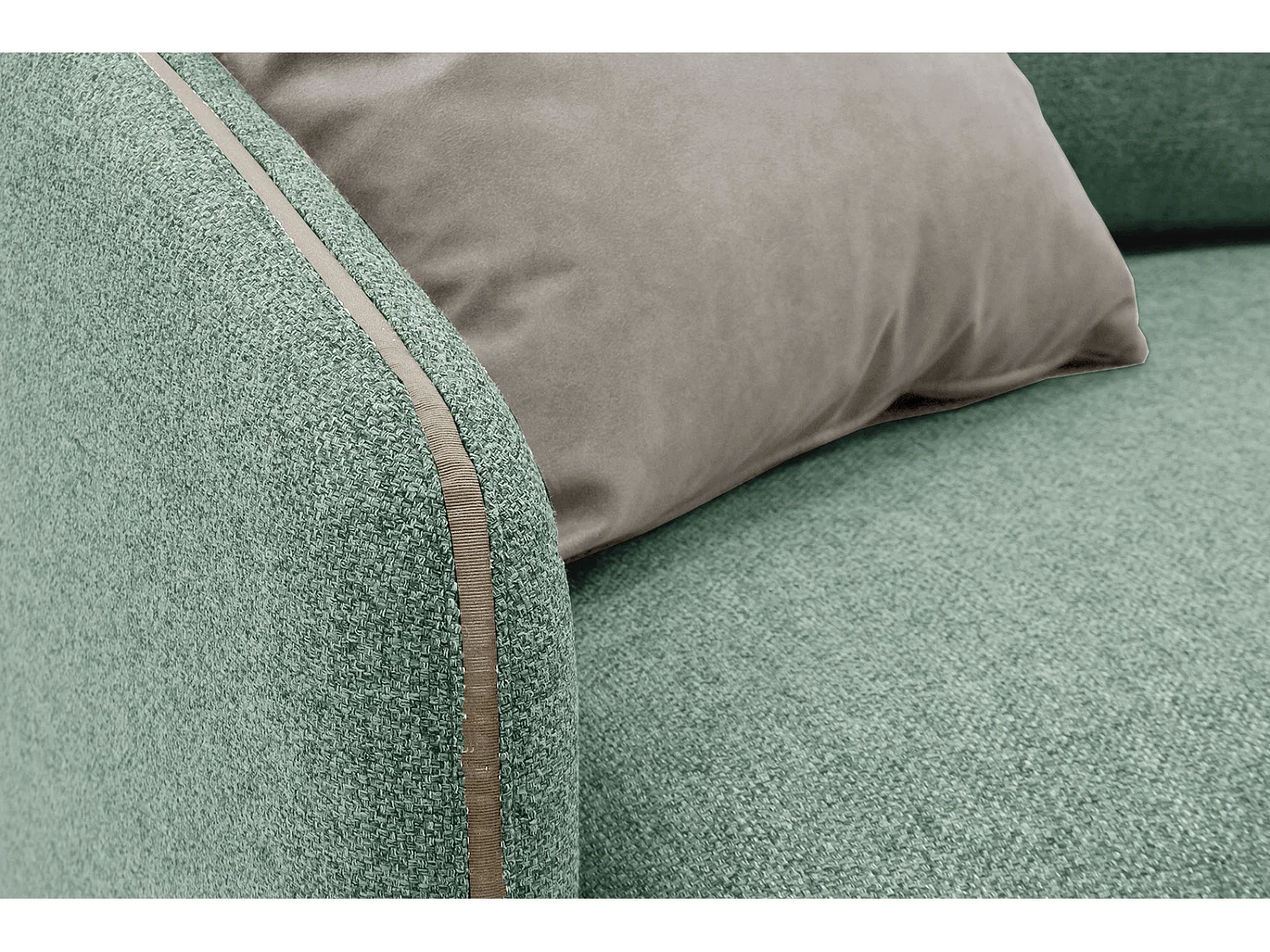 SOGEL Sofa 2,5-Sitzer, minzegrün