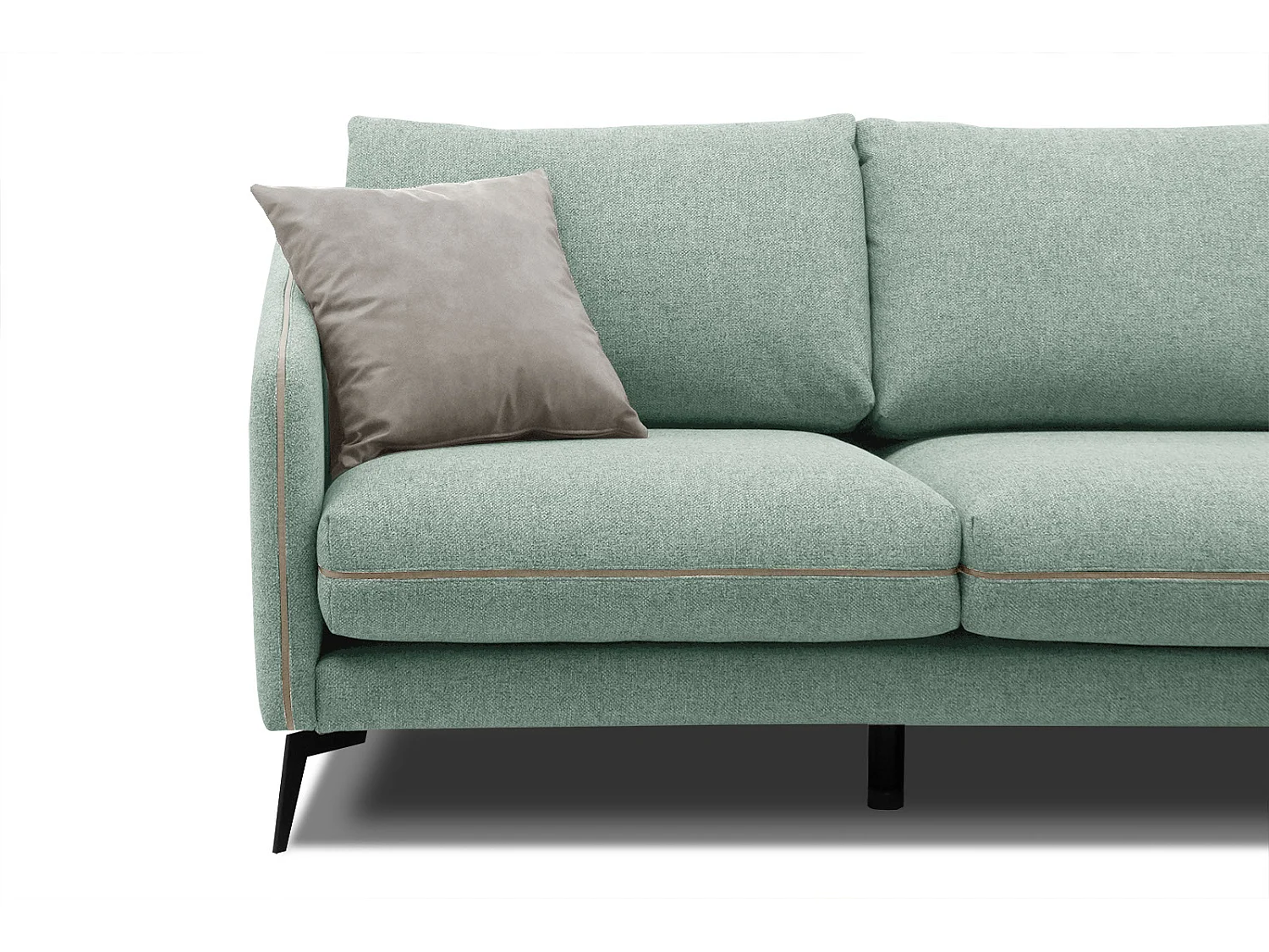 SOGEL Sofa 2,5-Sitzer, minzegrün