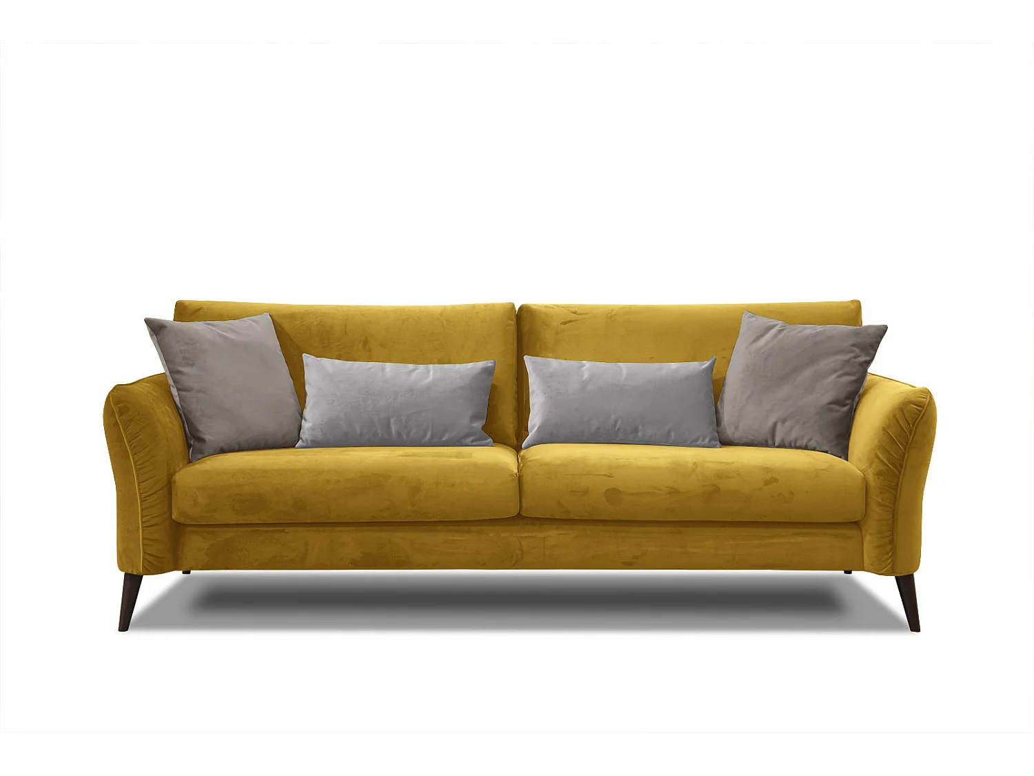 FIGARI Sofa 3-Sitzer, senfgelb