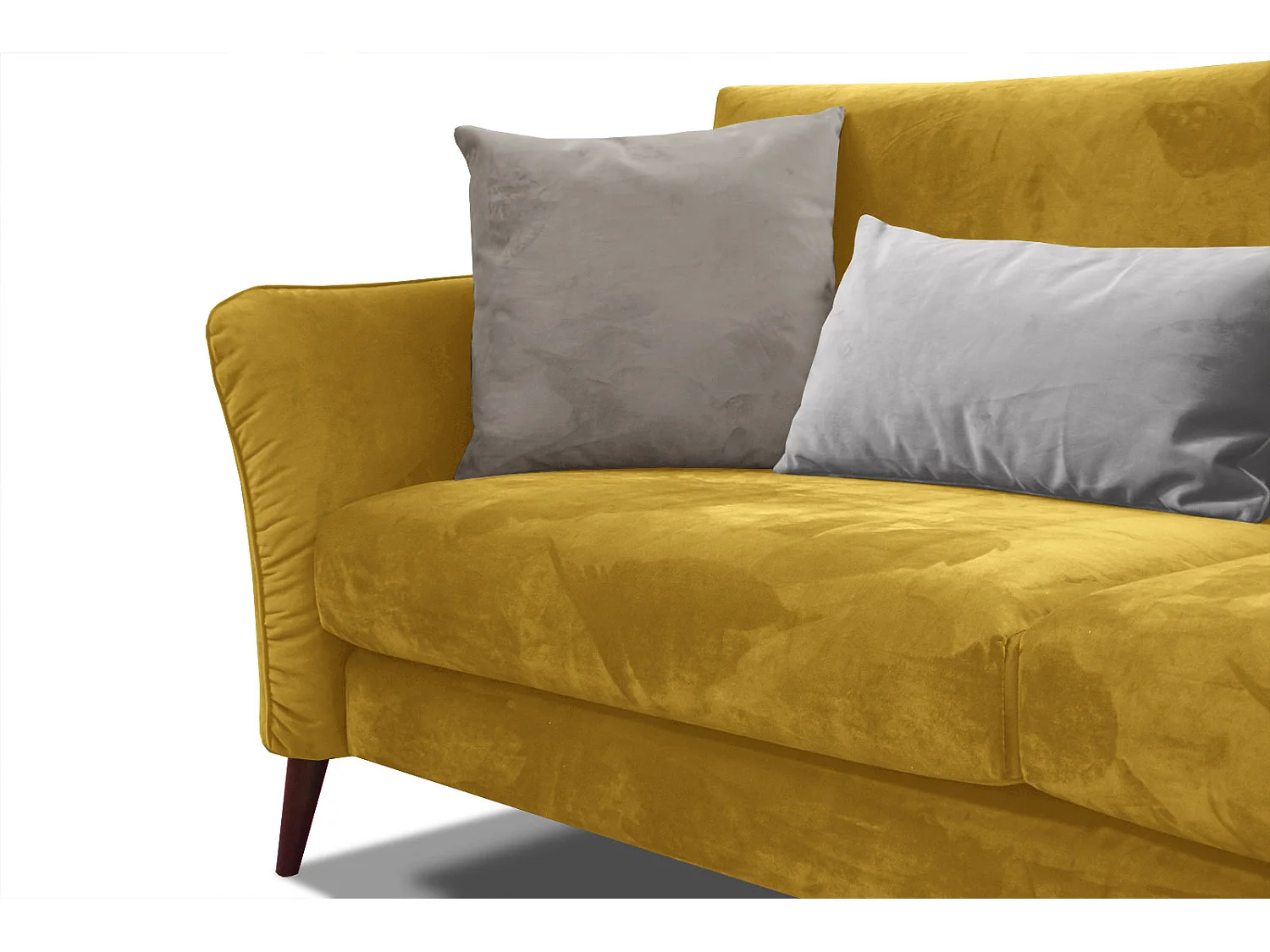 FIGARI Sofa 3-Sitzer, senfgelb