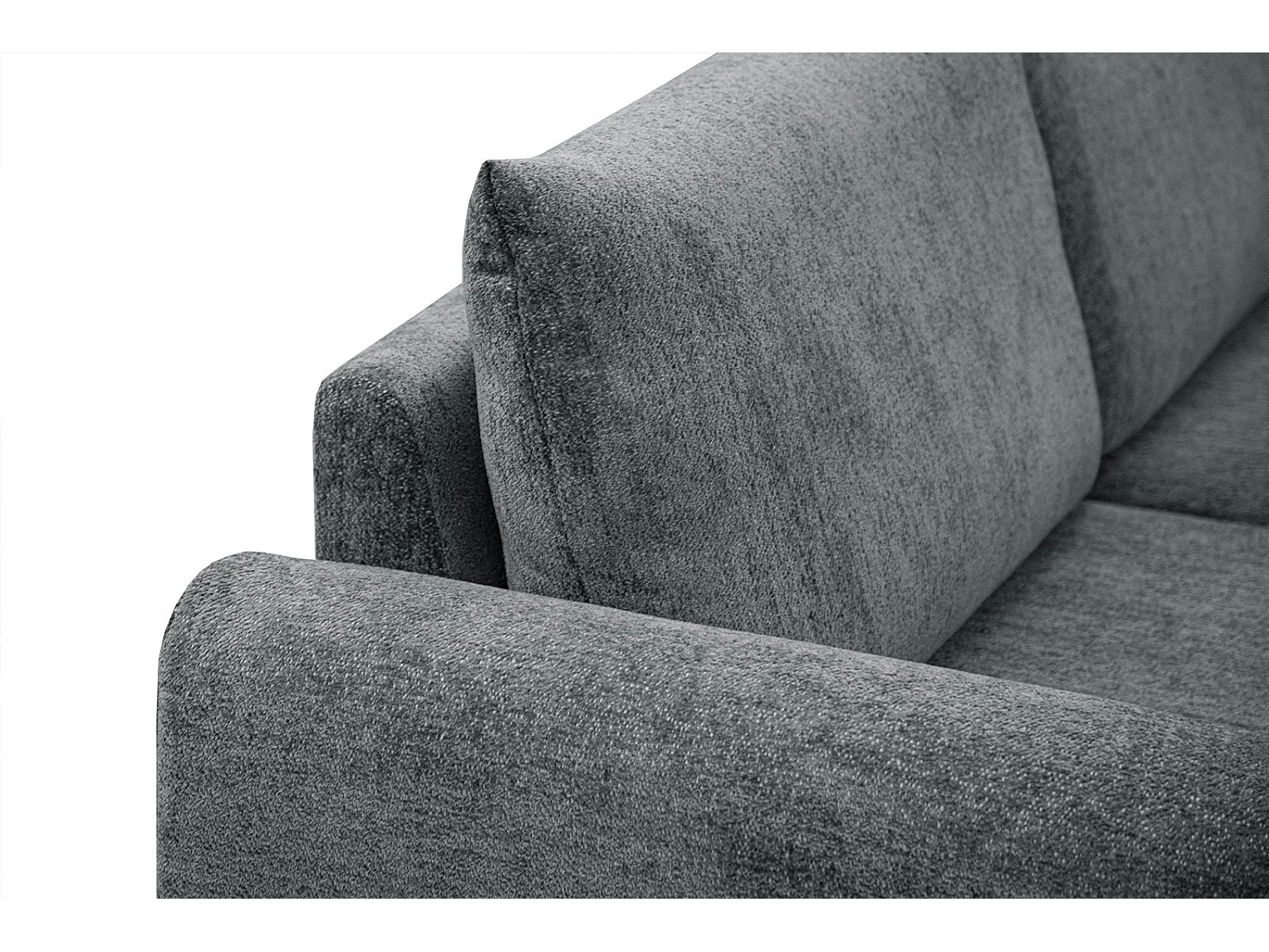 ADRIA Ecksofa 5-Sitzer rechts, grau