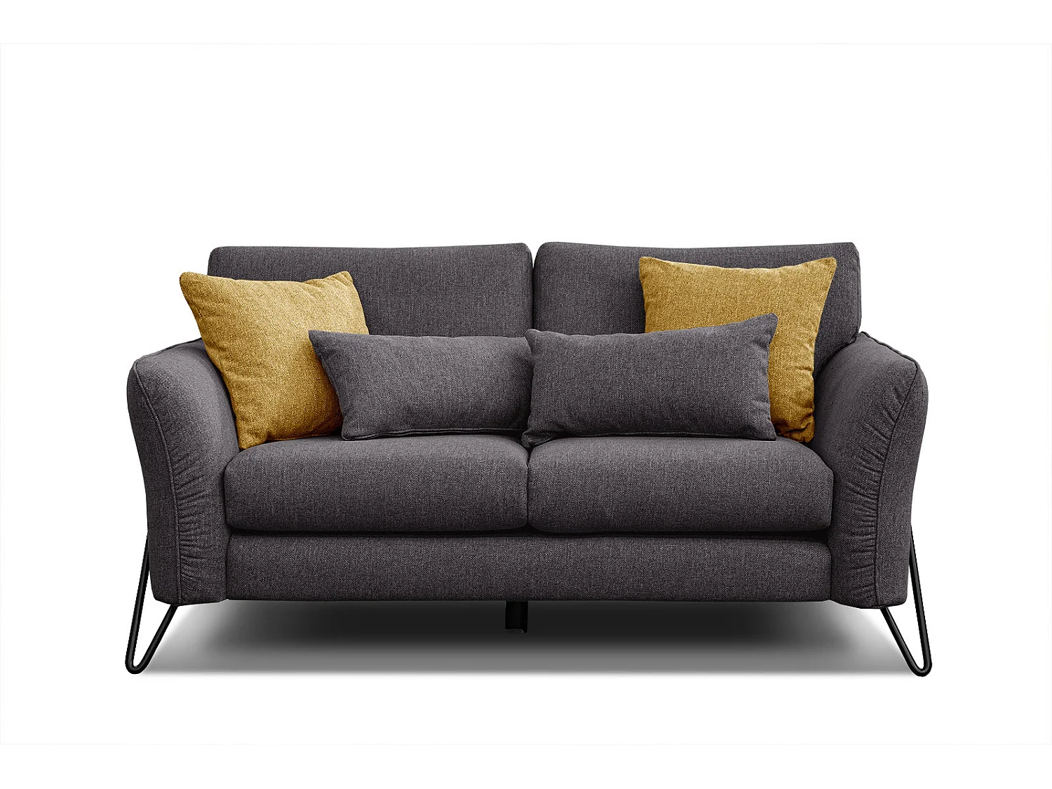 LOREM Sofa 2-Sitzer, graphit