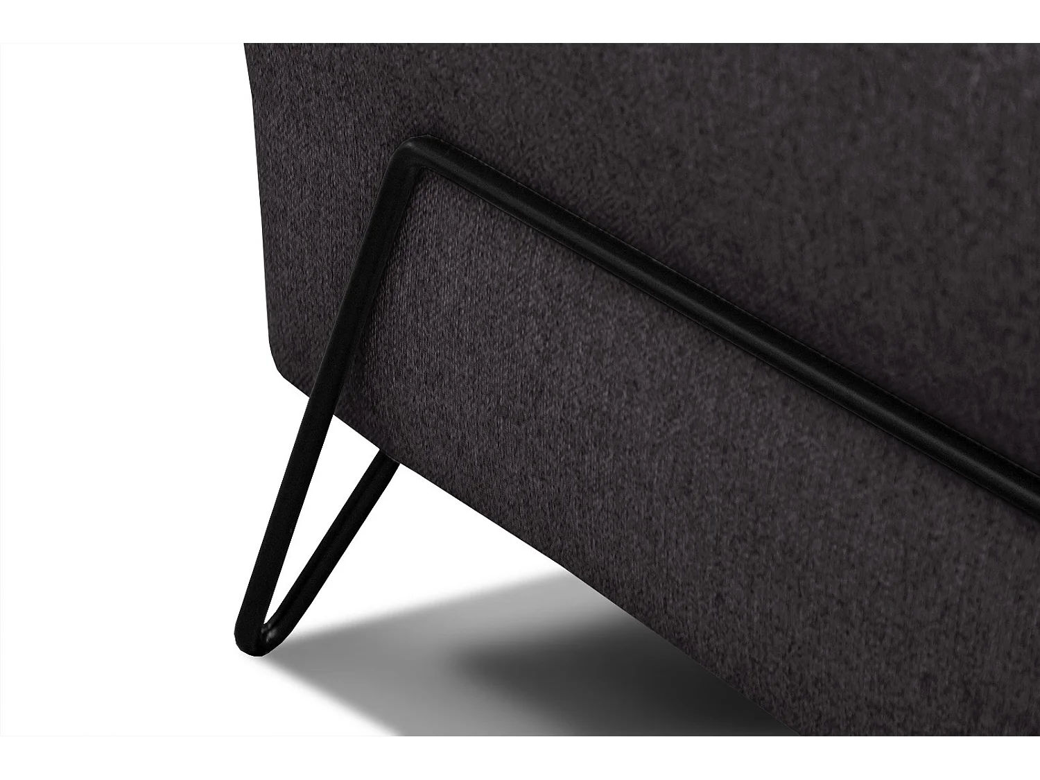 LOREM Sofa 2-Sitzer, graphit