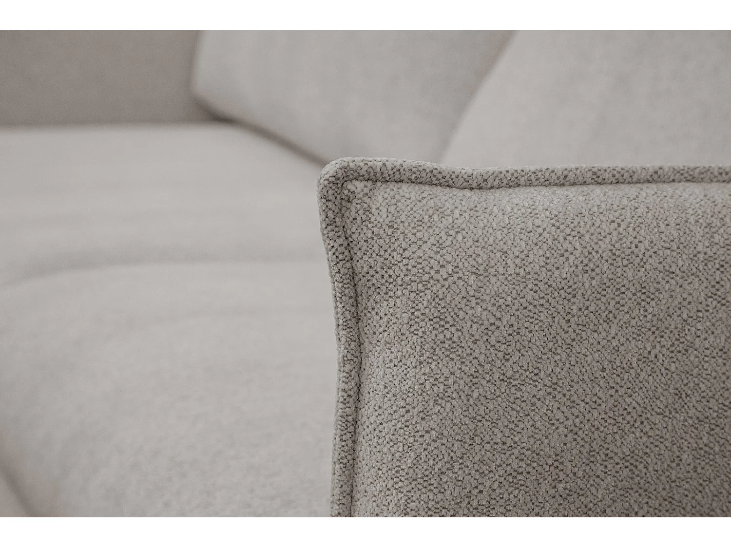 HOSTEN Sofa 3-Sitzer, taupe