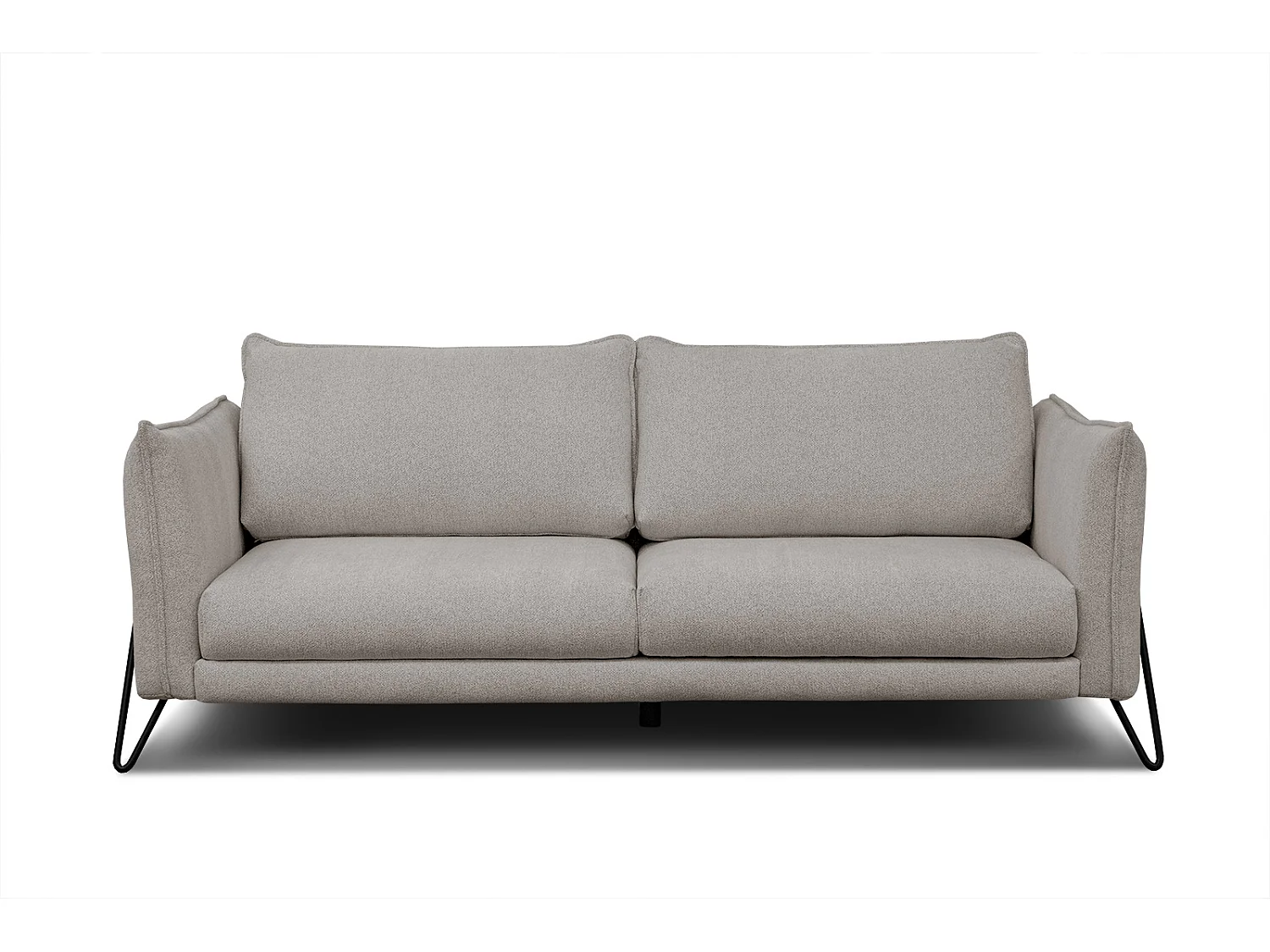 HOSTEN Sofa 3-Sitzer, taupe