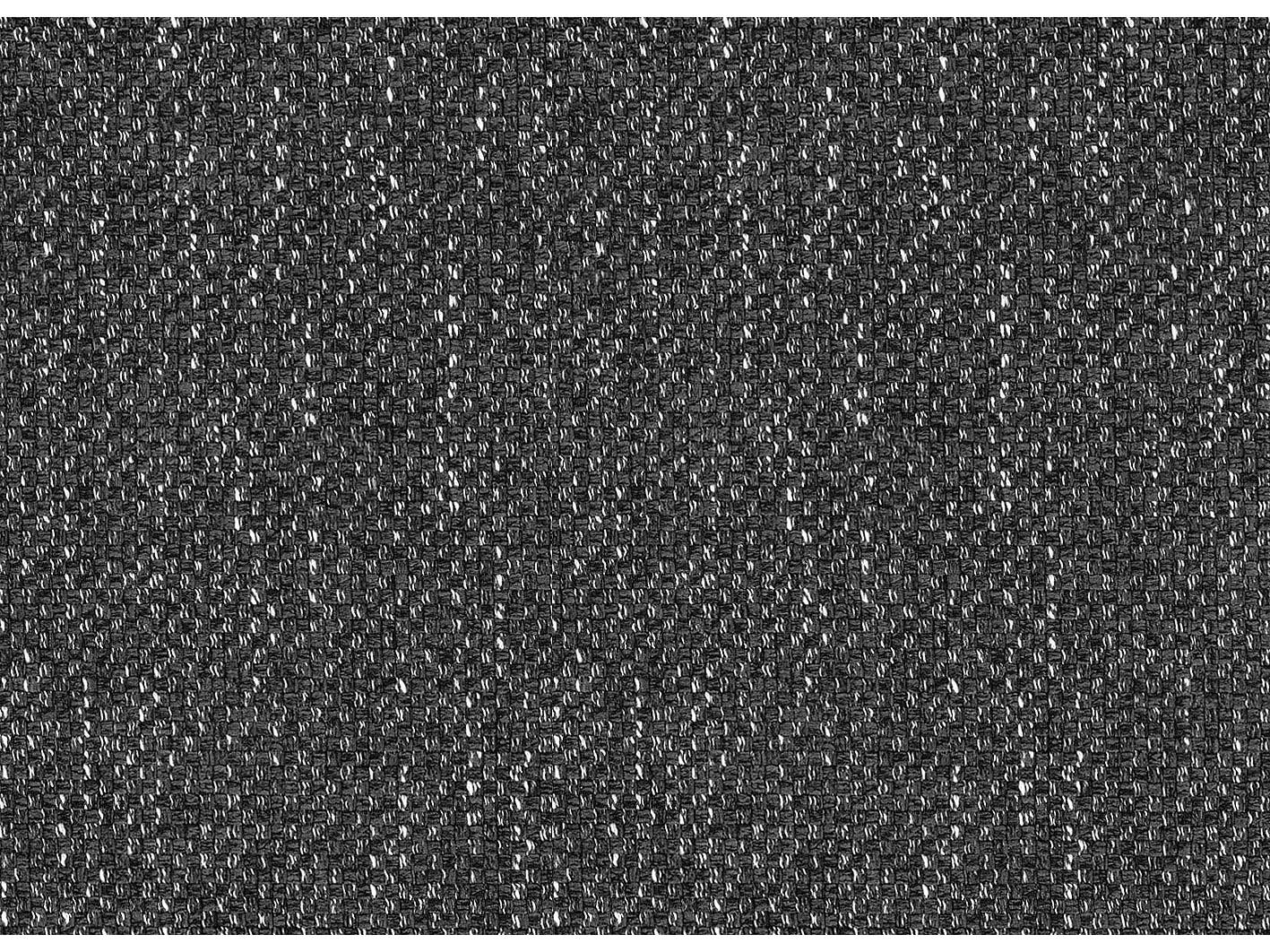 MATERA Sofa 3-Sitzer mit verstellbare Kopfstützen, schwarz