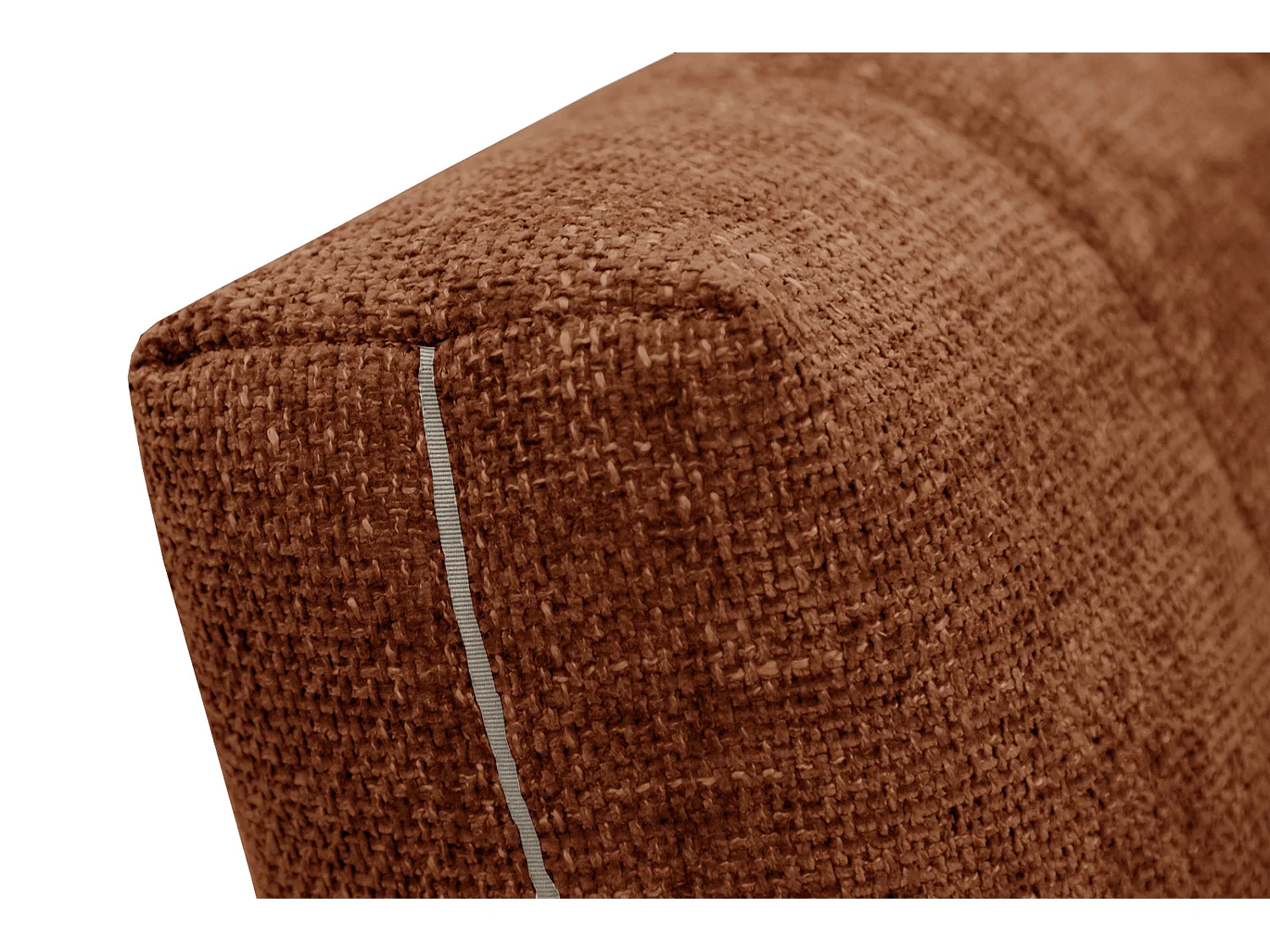 KALMER Sofa 2,5-Sitzer, dunkelorange