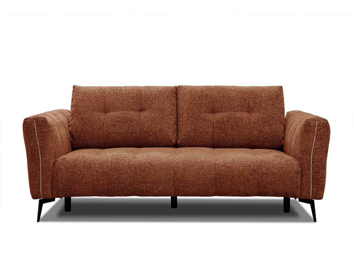 KALMER Sofa 2,5-Sitzer, dunkelorange