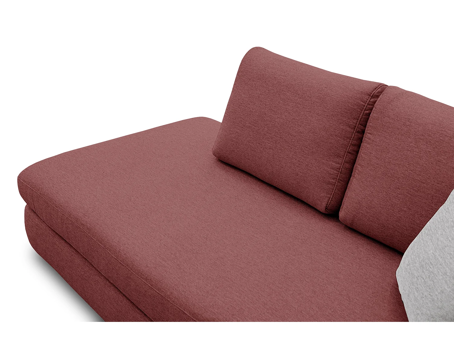 OTTO Ecksofa 5-Sitzer rechts, bordeaux