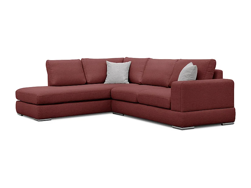 OTTO Ecksofa 5-Sitzer rechts, bordeaux