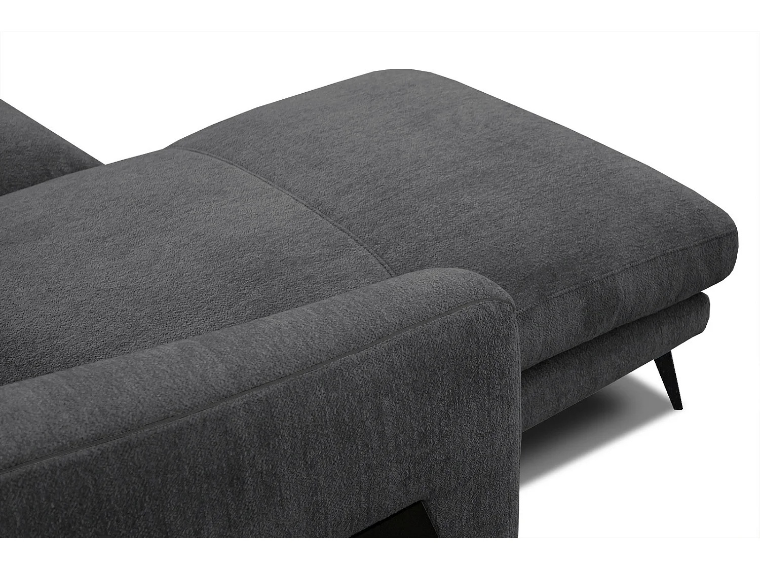WINTER Ecksofa 4-Sitzer links, graphit
