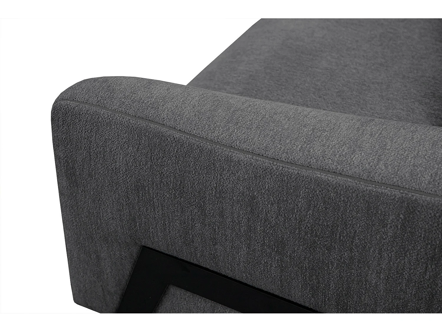 WINTER Ecksofa 4-Sitzer links, graphit