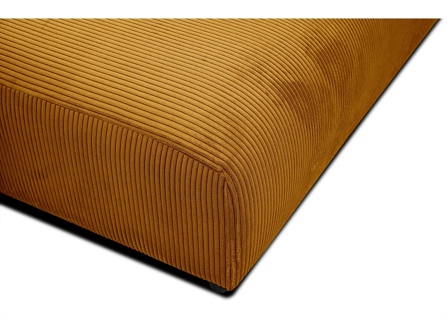 TAUER Ecksofa 5-Sitzer, safran