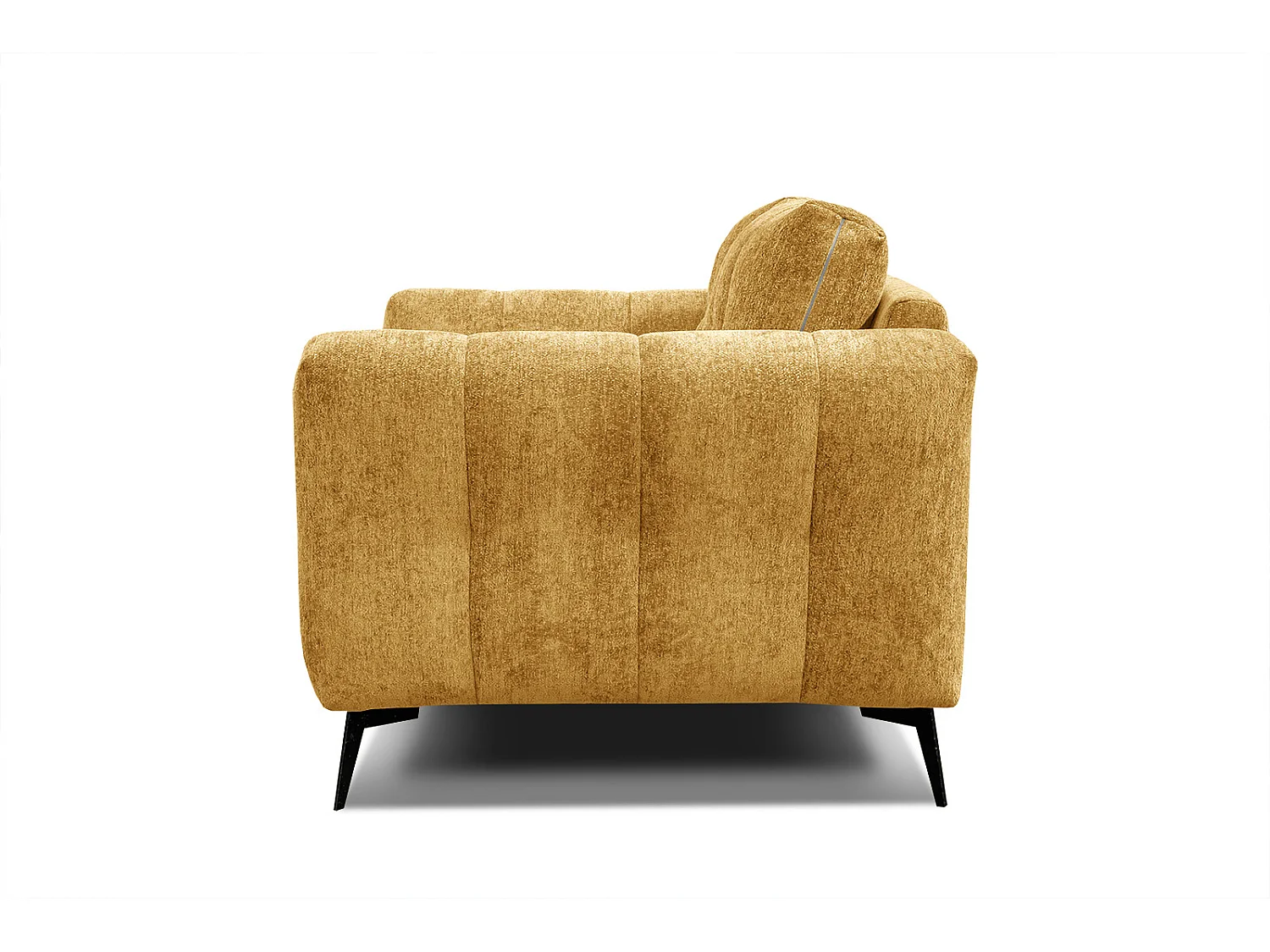 KALMER Sofa 2-Sitzer, senfgelb