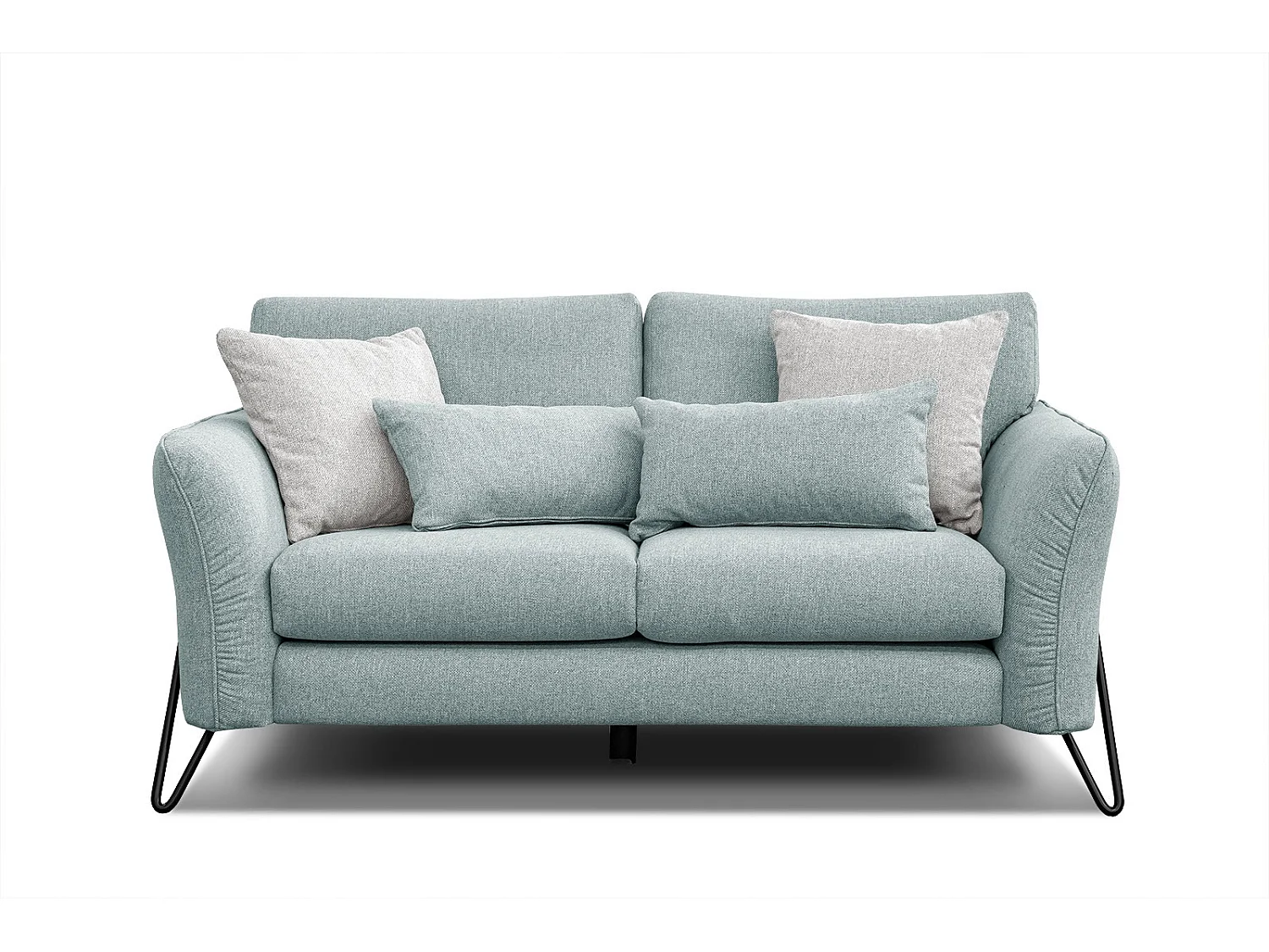LOREM Sofa 2-Sitzer, minzegrün
