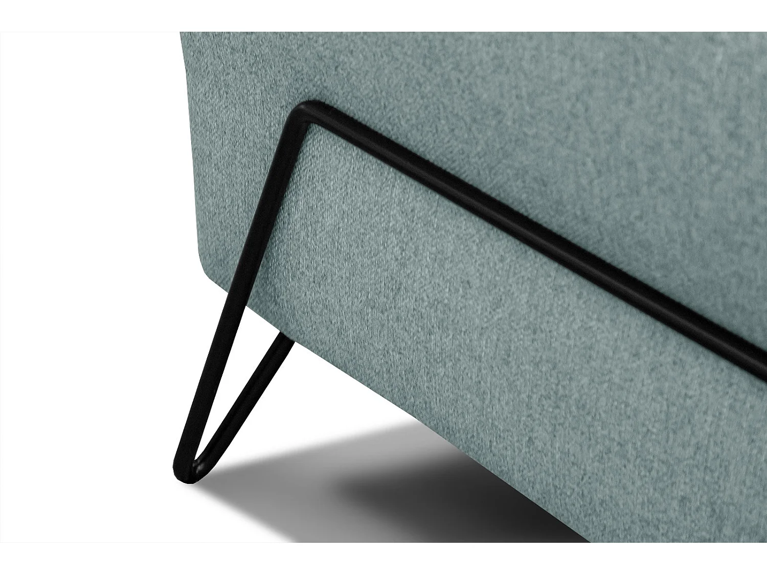 LOREM Sofa 2-Sitzer, minzegrün