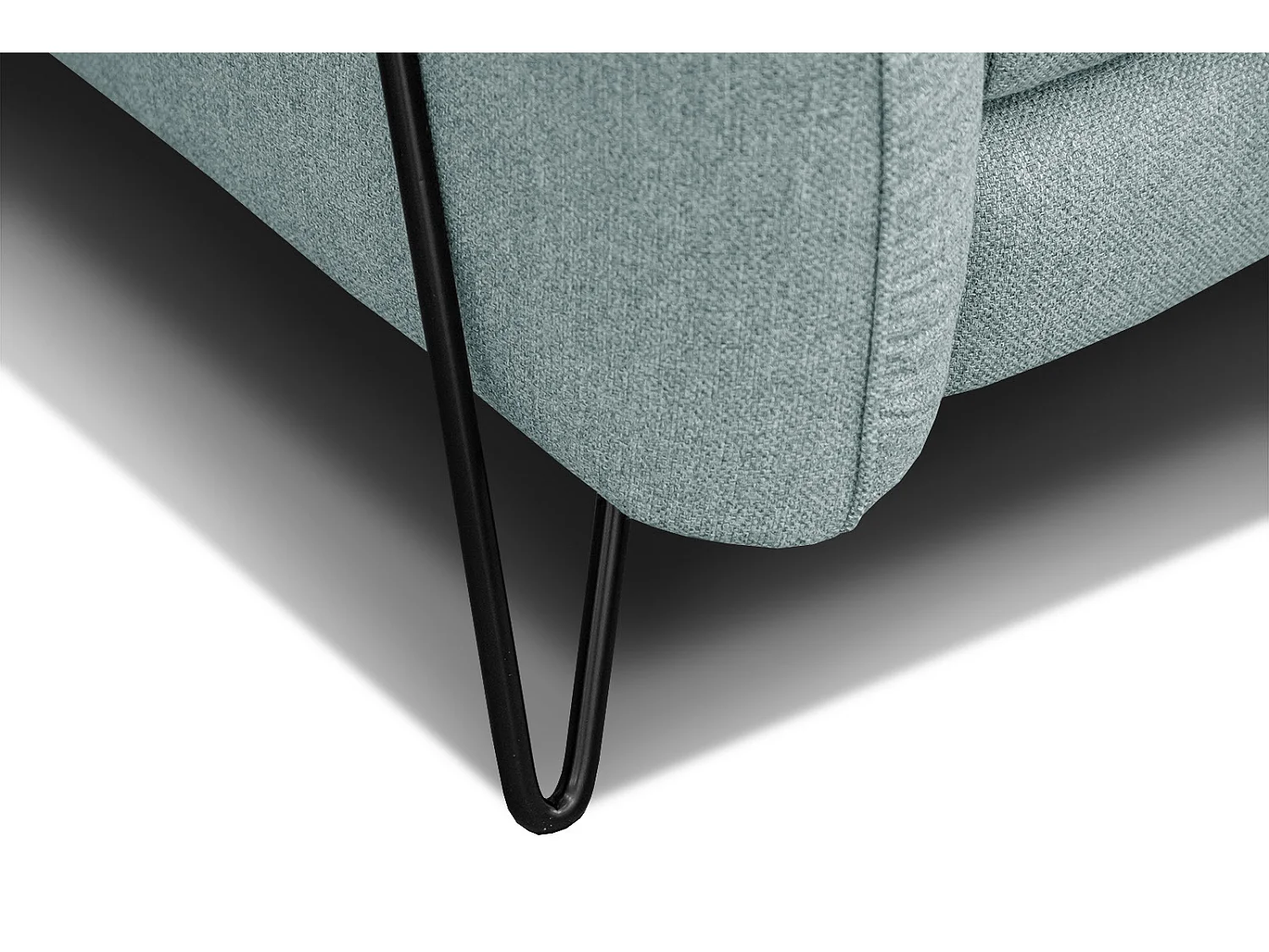 LOREM Sofa 2-Sitzer, minzegrün