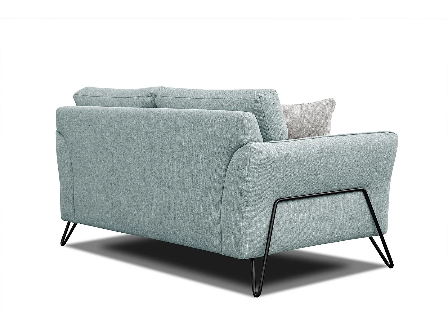 LOREM Sofa 2-Sitzer, minzegrün