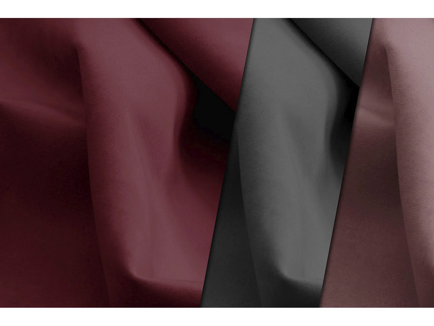 FIGARI Sofa 3-Sitzer, bordeaux