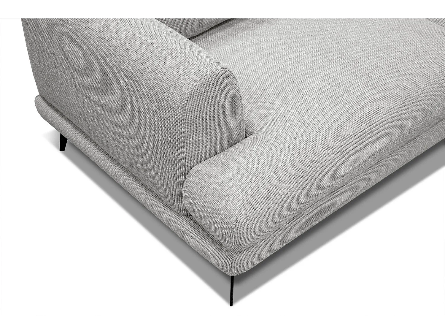 ADRIA Ecksofa 4-Sitzer rechts, creme