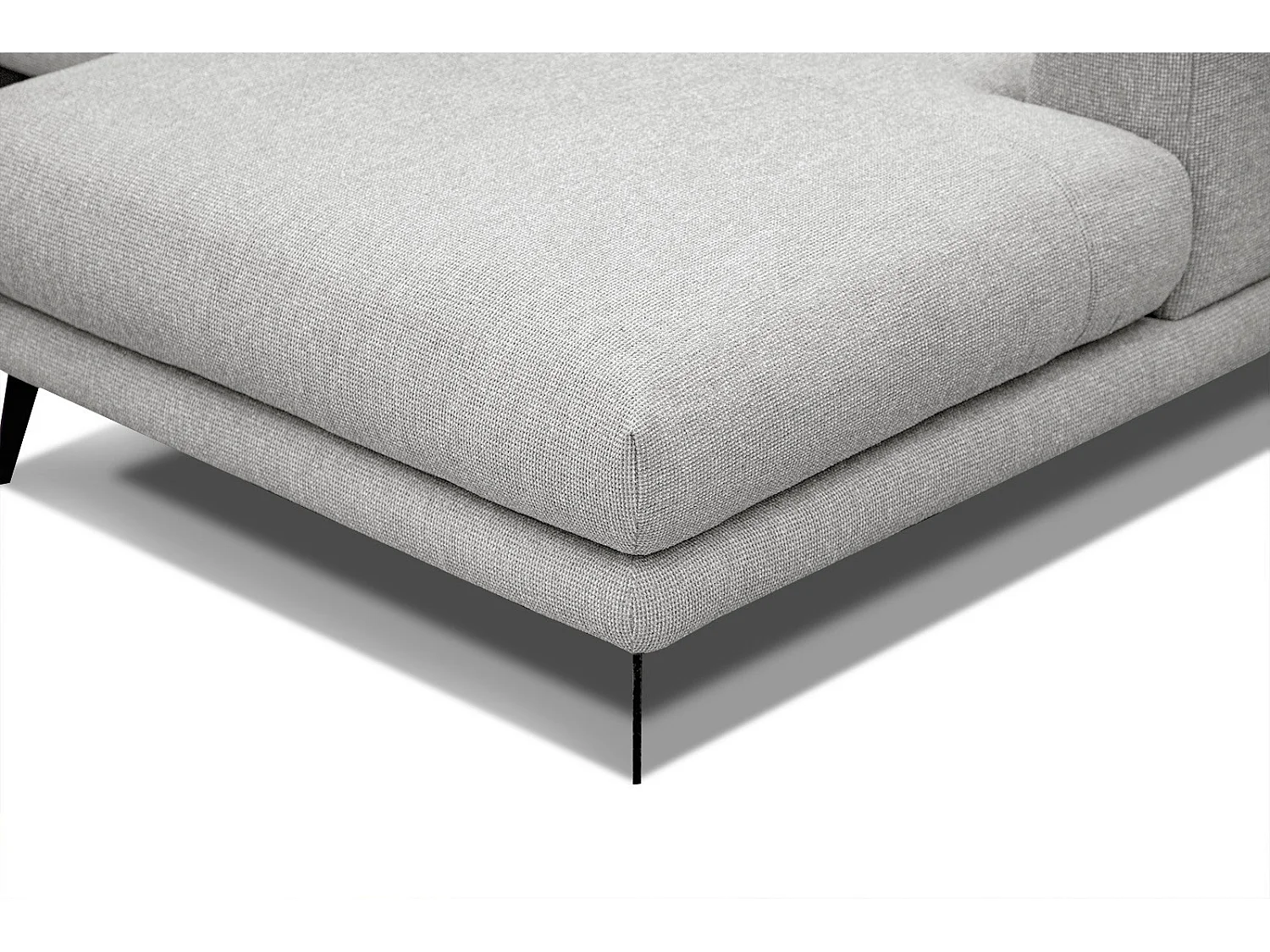 ADRIA Ecksofa 4-Sitzer rechts, creme