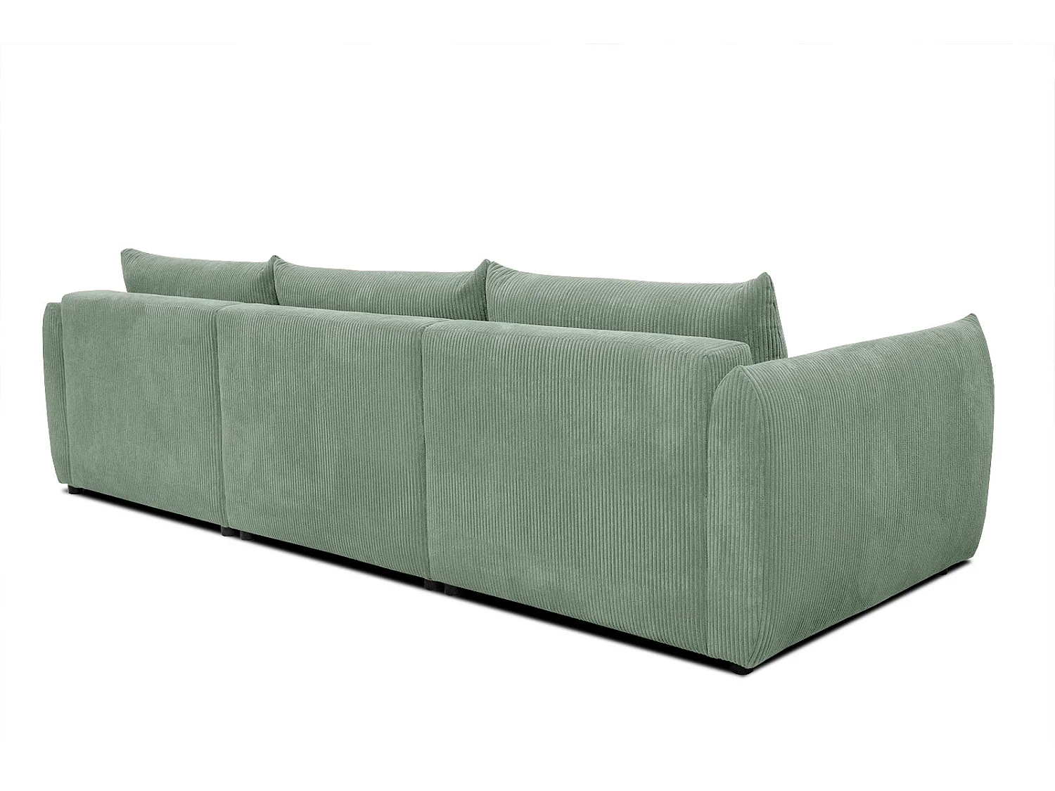 TAUER Ecksofa 5-Sitzer rechts, mint