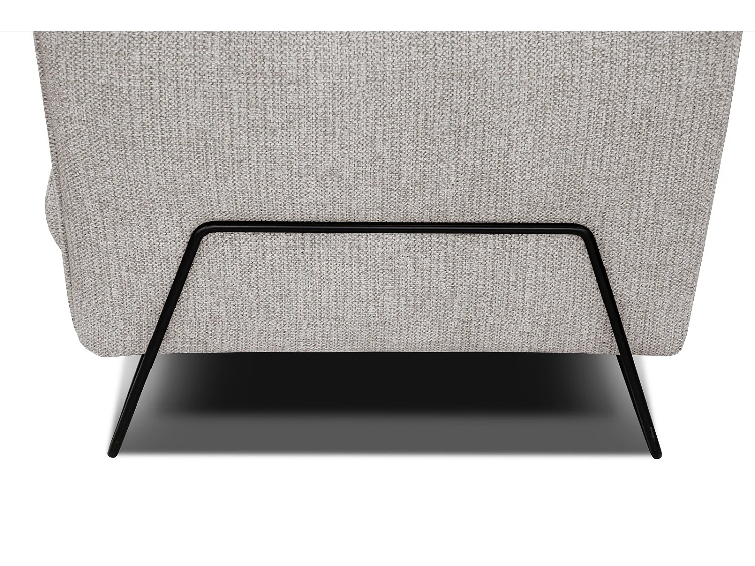 HOSTEN Ecksofa 4-Sitzer links, beige