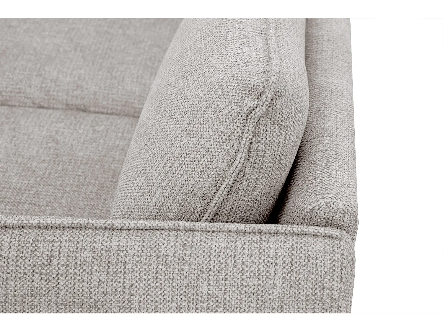 HOSTEN Ecksofa 4-Sitzer links, beige