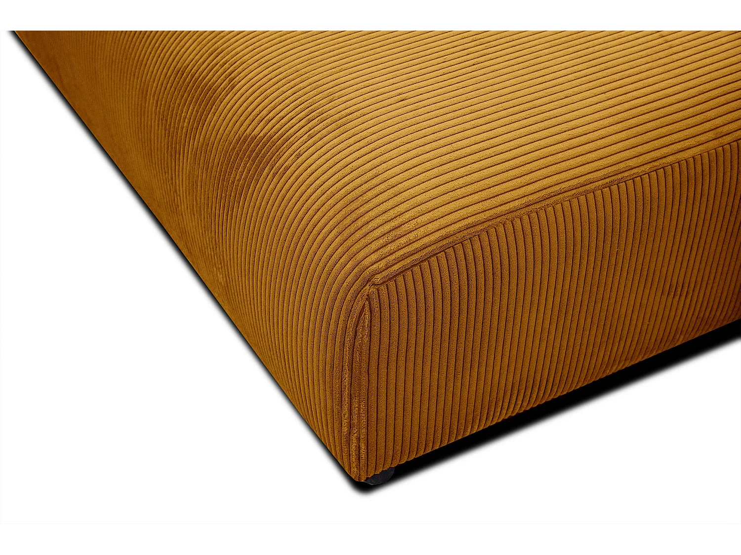 TAUER Ecksofa 5-Sitzer, safran