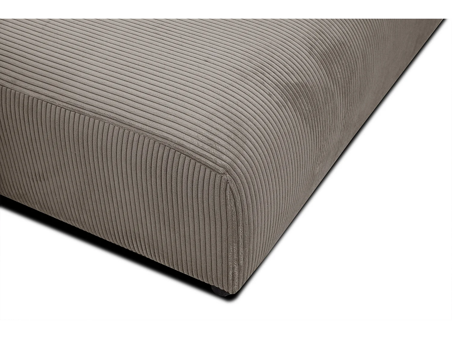 TAUER Ecksofa 5-Sitzer, taupe