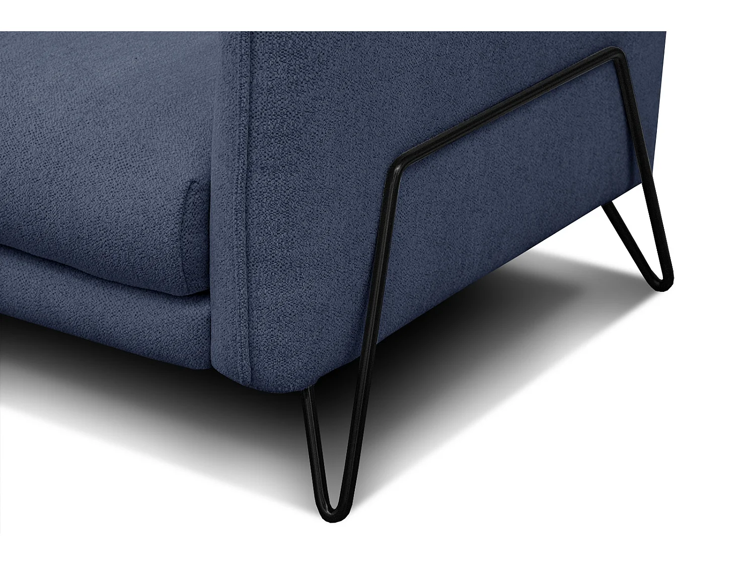 HOSTEN Sofa 3-Sitzer, dunkelblau